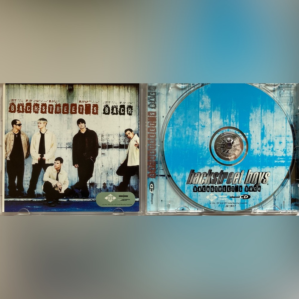 Backstreet Boys “Backstreet’s Back OG CD